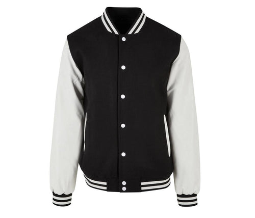 Build Your Brand Oldschool College Jacket