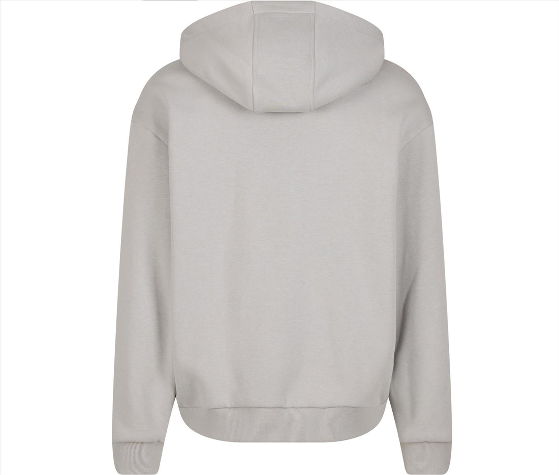 Build Your Brand Fluffy Zip Hoodie