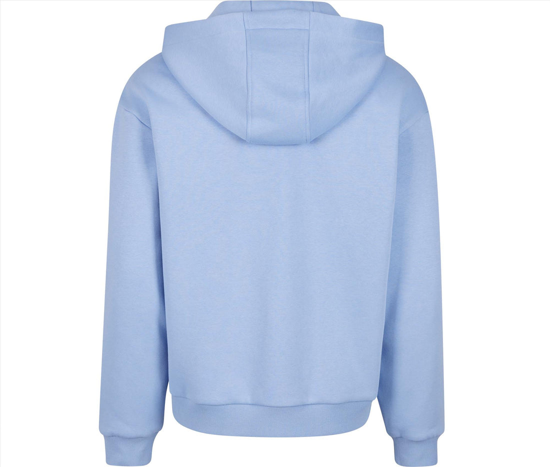Build Your Brand Fluffy Zip Hoodie