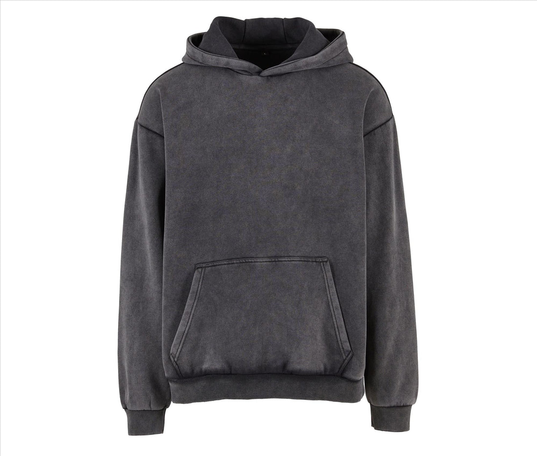 Build Your Brand Stonewash Heavy Hoodie