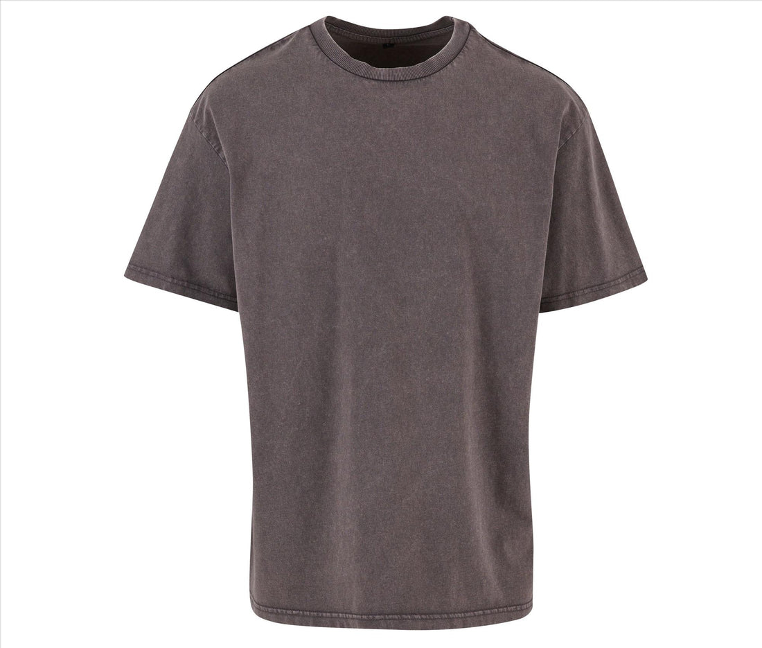 Build Your Brand Stonewash Heavy Loose T-shirt