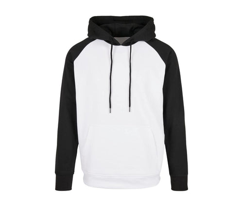 Build Your Brand Basic Raglan Hoodie