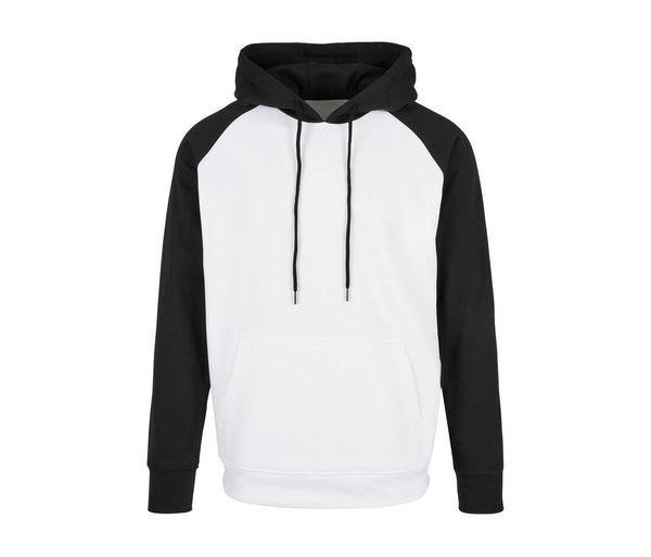 Build Your Brand Basic Raglan Hoodie