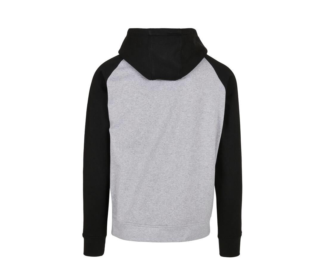 Build Your Brand Basic Raglan Hoodie