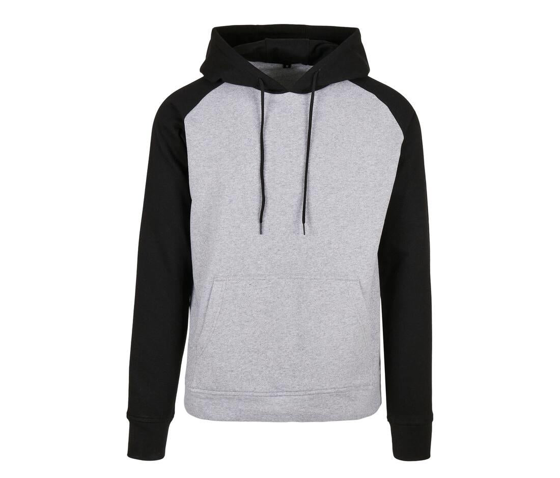 Build Your Brand Basic Raglan Hoodie