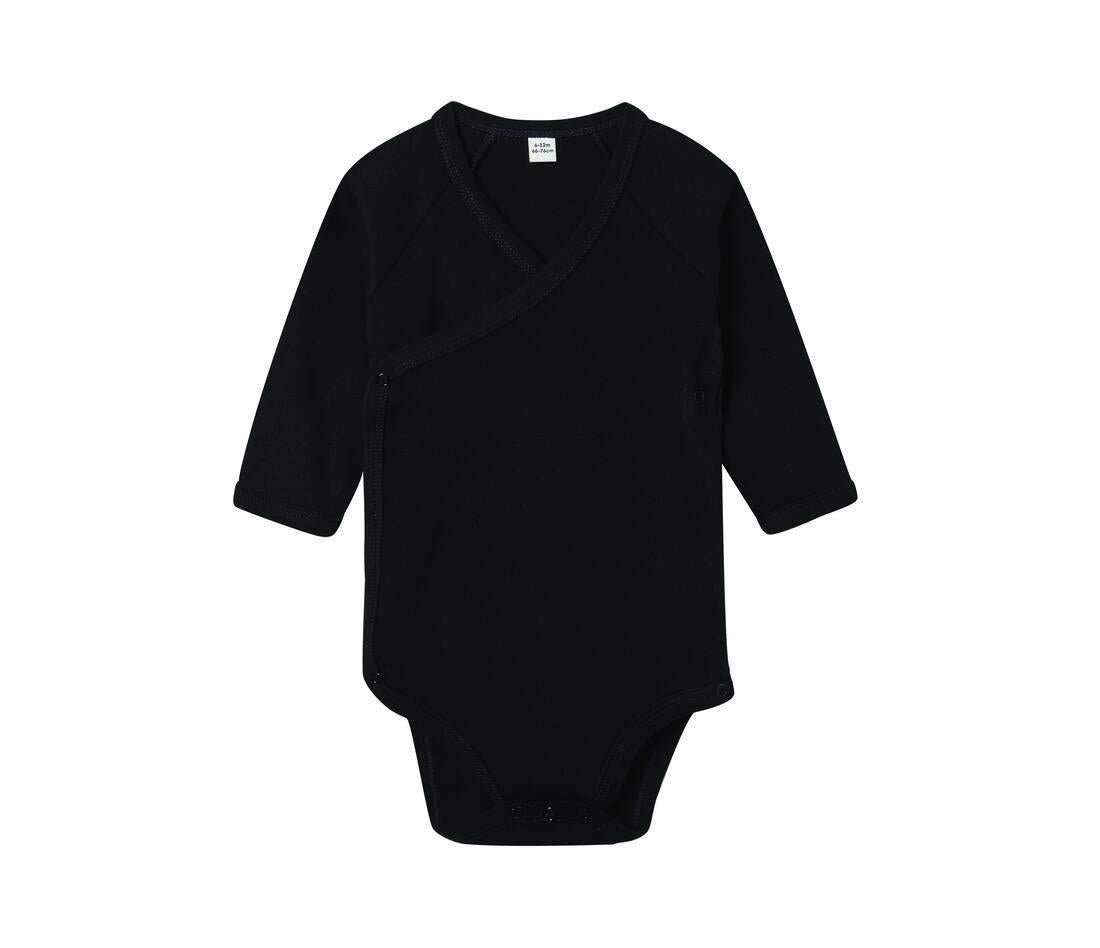 Babybugz Baby Long Sleeve Kimono Bodysuit