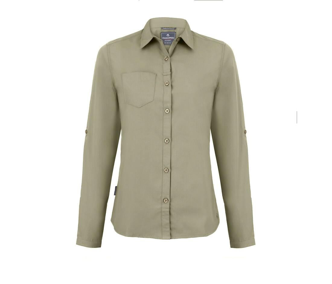 Craghoppers Expert Womens Kiwi Long Sleeved Shirt