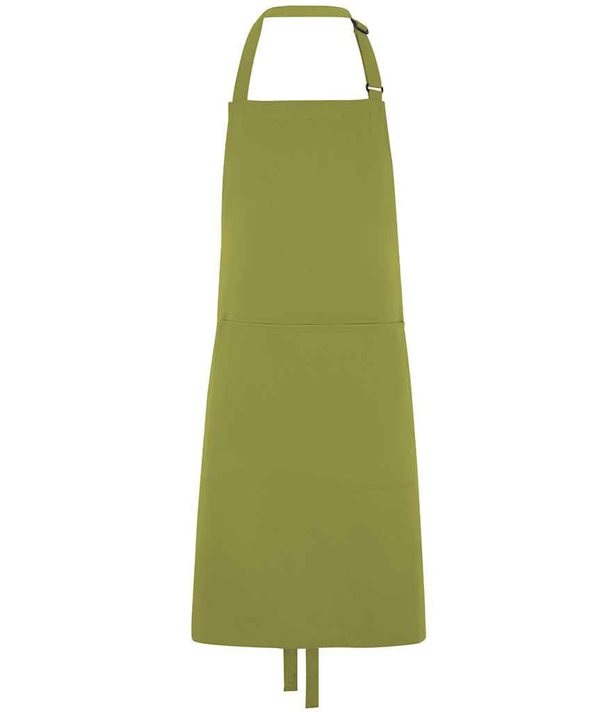 Polyester Bib Apron With Pocket