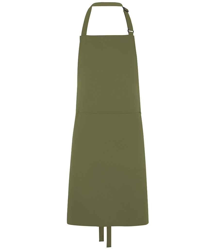 Polyester Bib Apron With Pocket