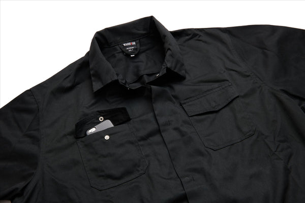 Stud Front Coverall