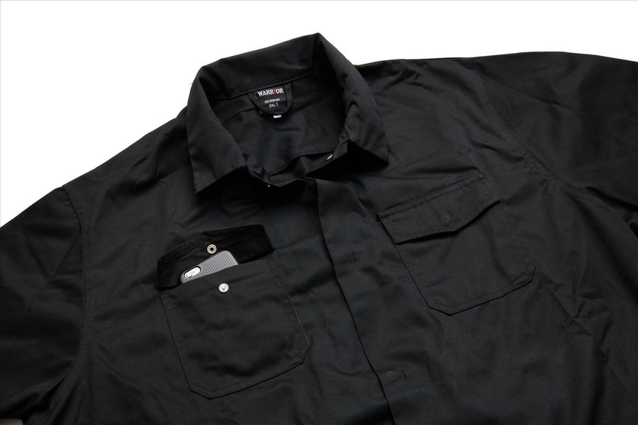 Stud Front Coverall