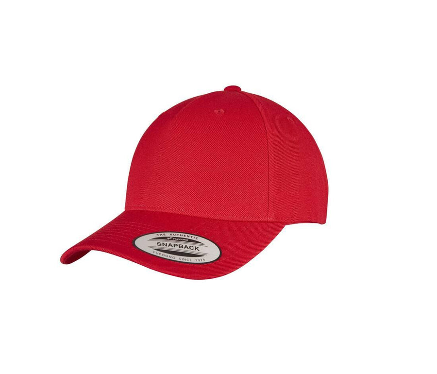 5-panel Premium Curved Visor Snapback Cap