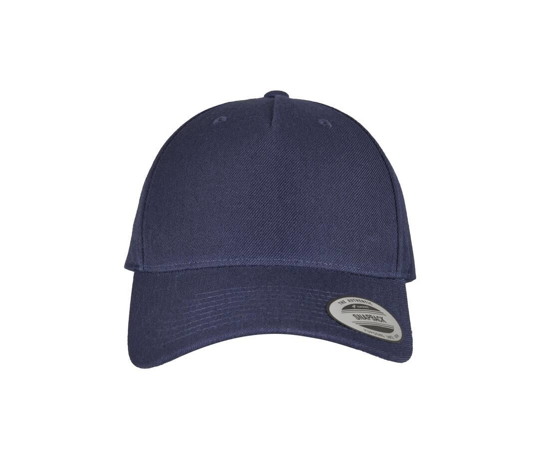 Flexfit 5-panel Premium Curved Visor Snapback Cap