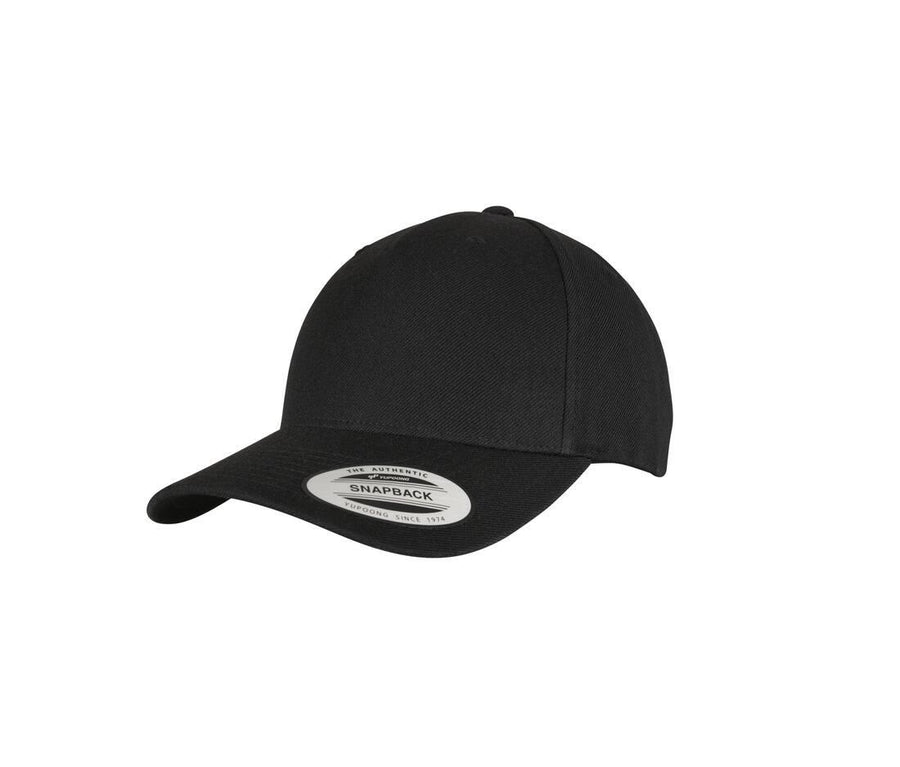 5-panel Premium Curved Visor Snapback Cap