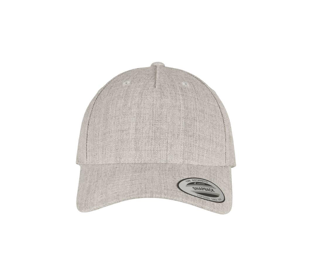 Flexfit 5-panel Premium Curved Visor Snapback Cap