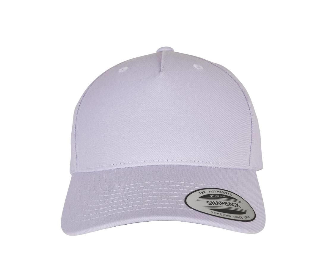 Flexfit 5-panel Premium Curved Visor Snapback Cap