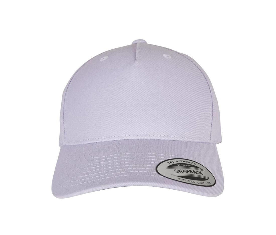 5-panel Premium Curved Visor Snapback Cap