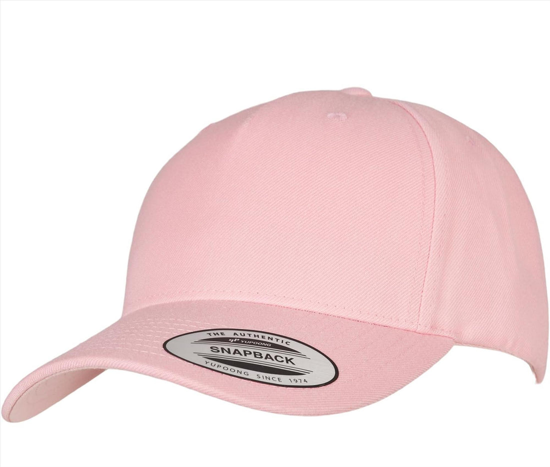 Flexfit 5-panel Premium Curved Visor Snapback Cap