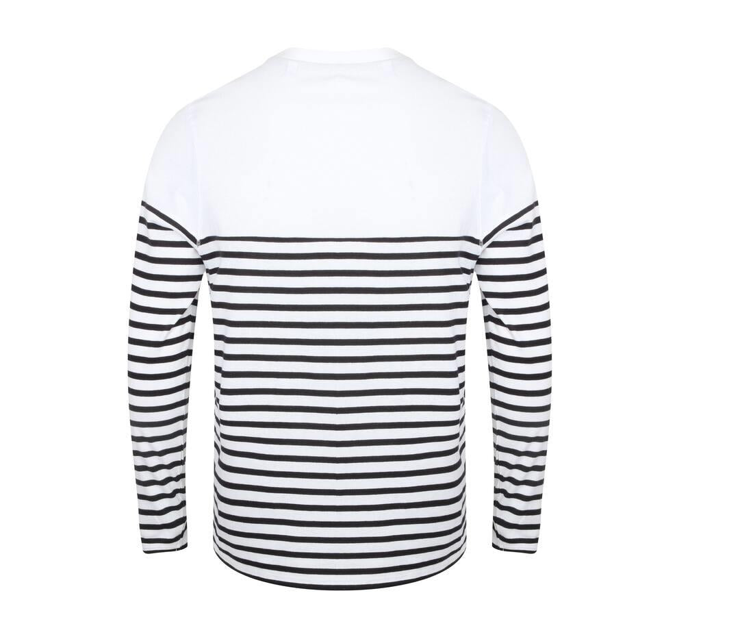 Front Row Long Sleeved Breton Striped T