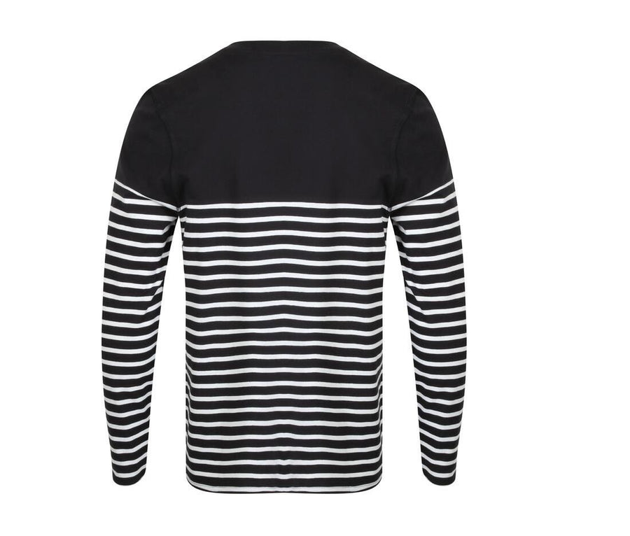 Long Sleeved Breton Striped T