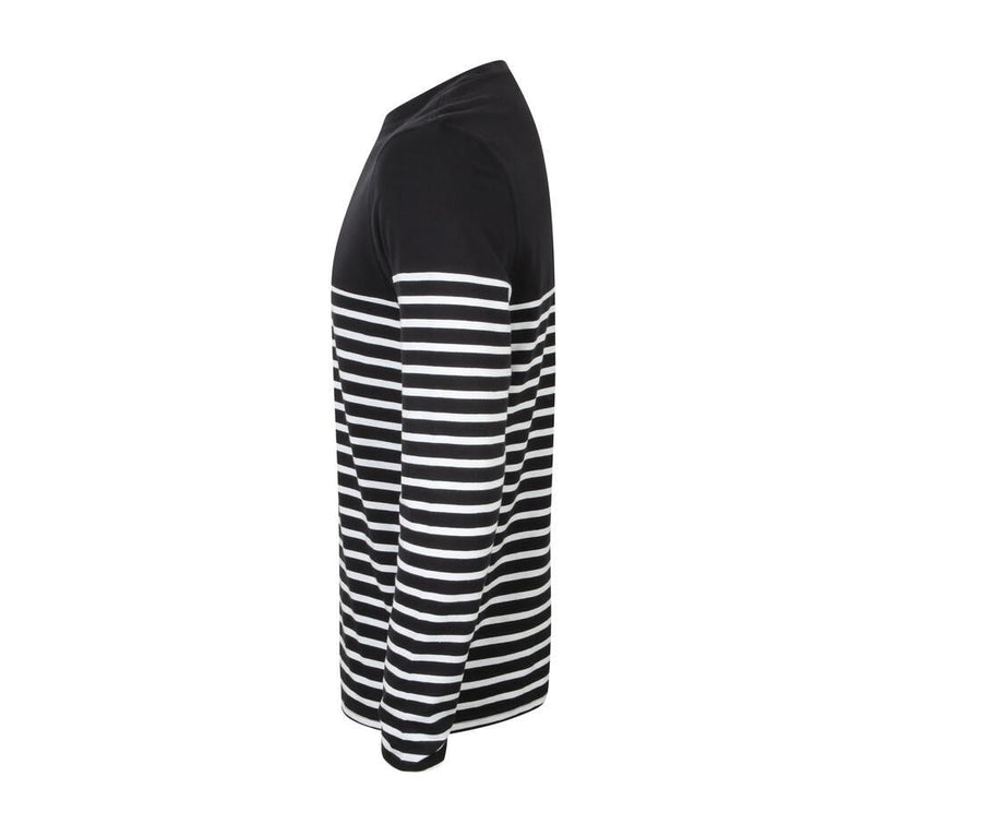 Long Sleeved Breton Striped T