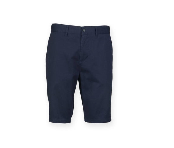 Front Row Mens Stretch Chino Shorts
