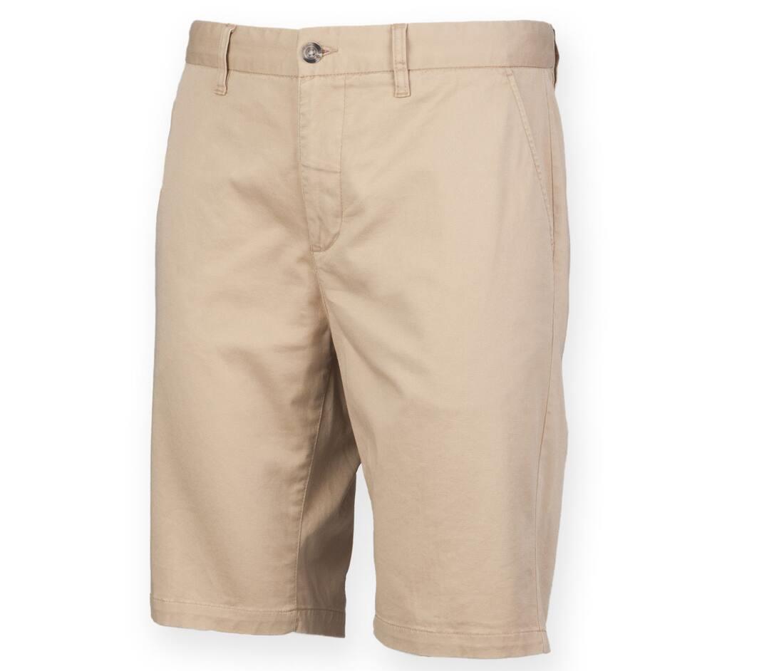 Front Row Mens Stretch Chino Shorts