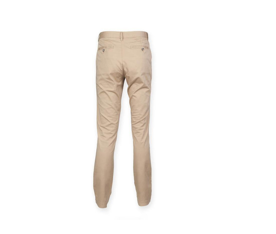 Mens Stretch Chino Trousers