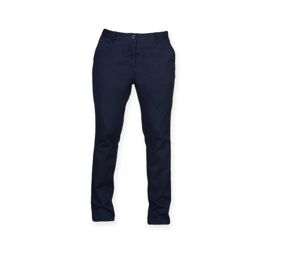 Front Row Ladies Stretch Chino Trousers