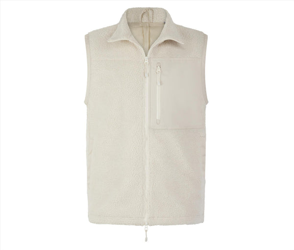 Front Row Recycled Sherpa Gilet
