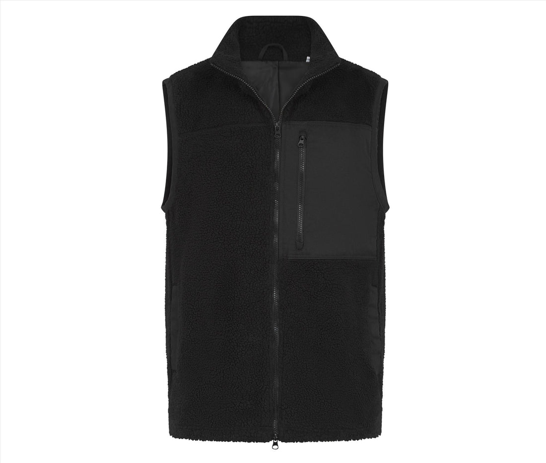 Front Row Recycled Sherpa Gilet