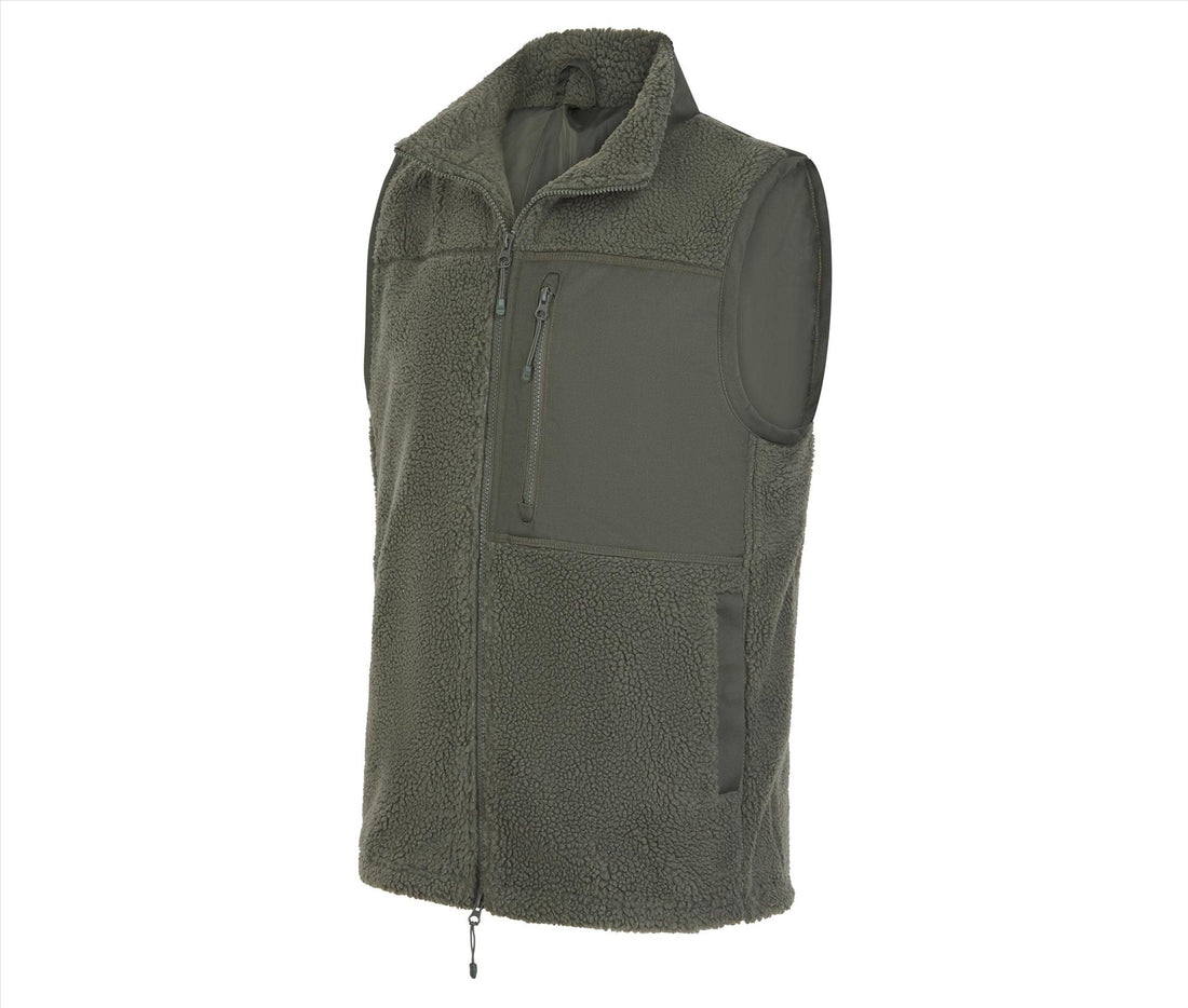 Front Row Recycled Sherpa Gilet