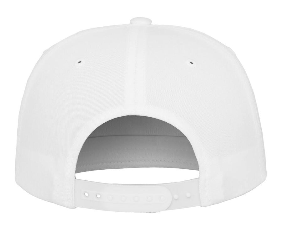 5-panel Cotton Snapback Cap