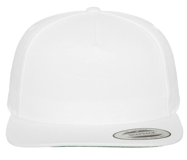 Flexfit 5-panel Cotton Snapback Cap