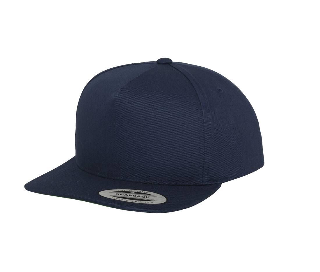 Flexfit 5-panel Cotton Snapback Cap