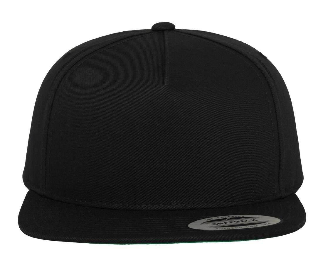 Flexfit 5-panel Cotton Snapback Cap