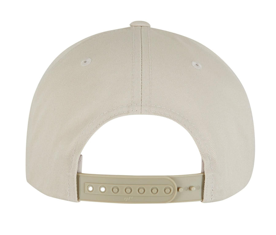 5-panel Cotton Snapback Cap