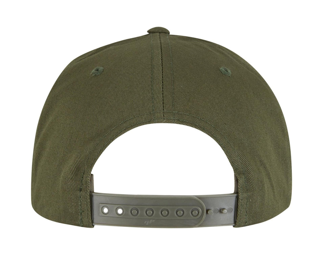 Flexfit 5-panel Cotton Snapback Cap