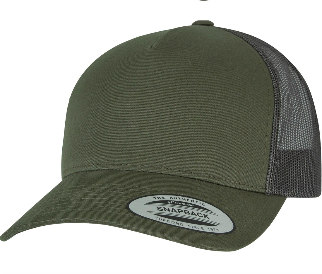 Flexfit 5-panel Retro Trucker Cap