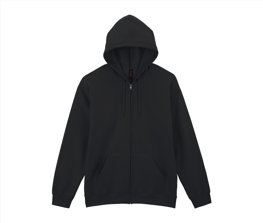 Gildan Softstyle Midweight Fleece Adult Full Zip Hooded Sweatshirt