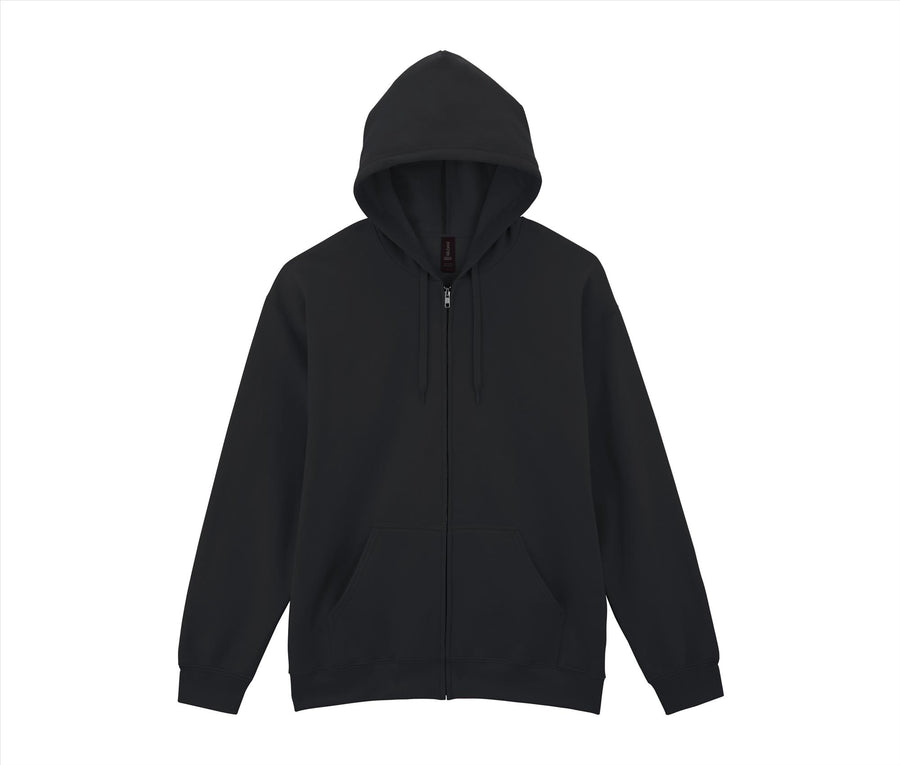 Softstyle Midweight Fleece Adult Full Zip Hooded Sweatshirt