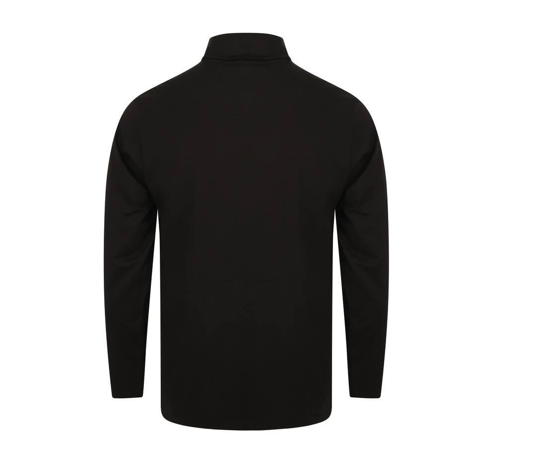 Henbury Long Sleeved Roll Neck Top