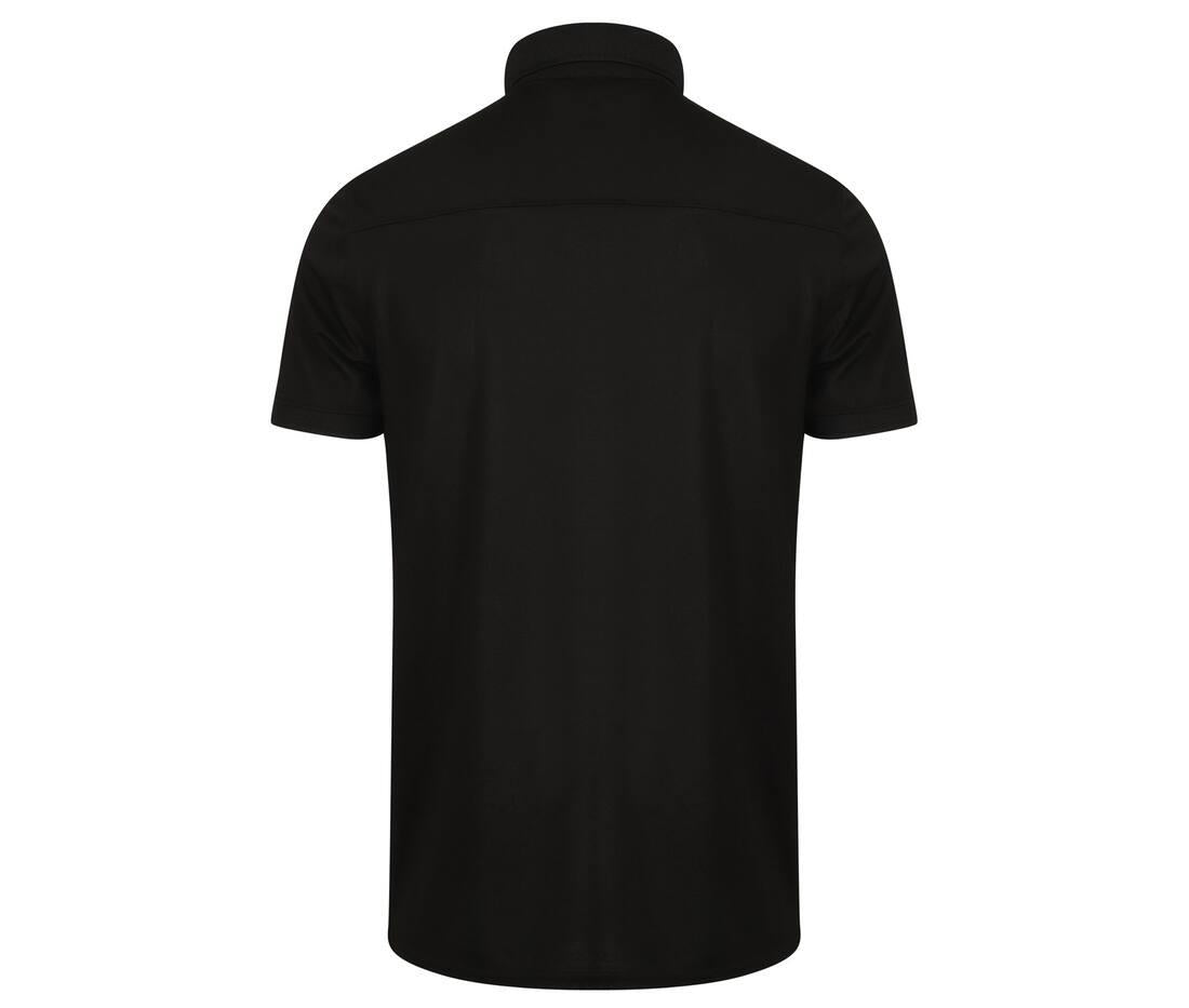 Henbury Men’s Stretch Polyester Polo Shirt