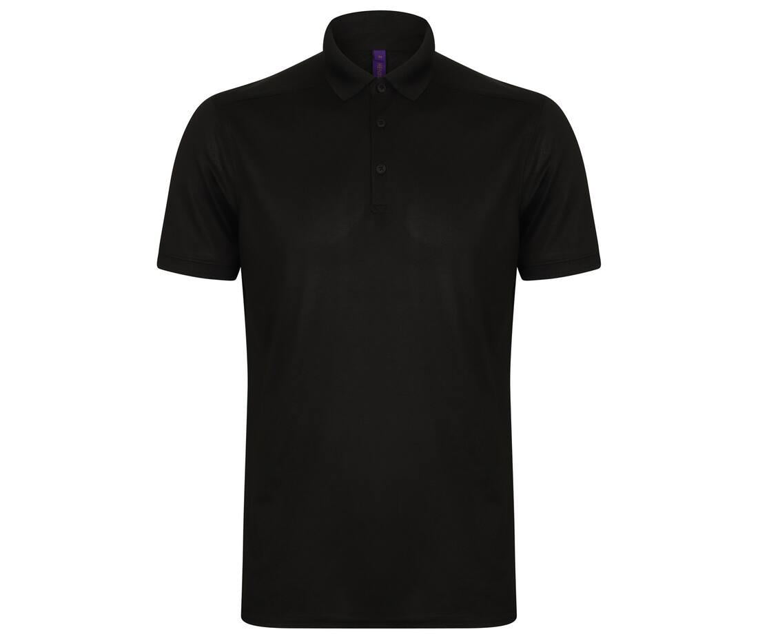 Henbury Men’s Stretch Polyester Polo Shirt