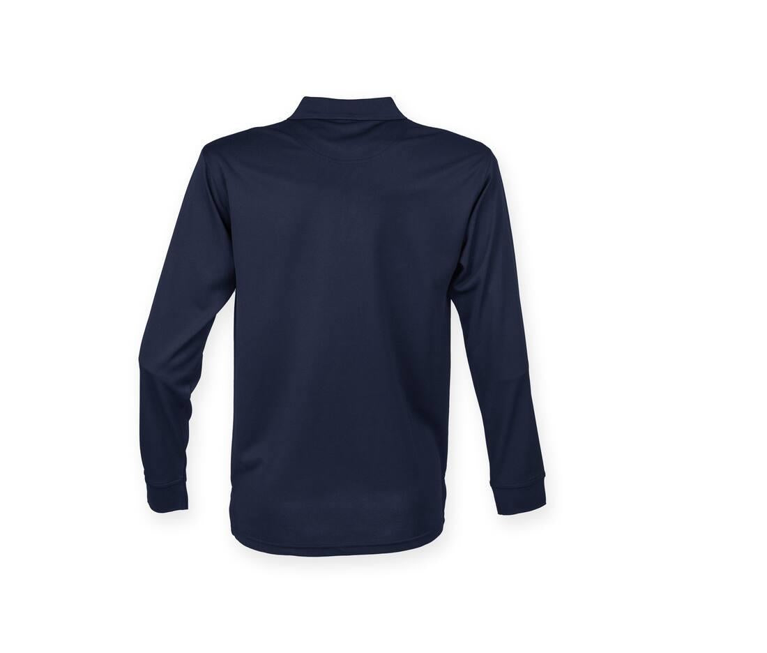 Henbury Unisex L/s Polo Shirt
