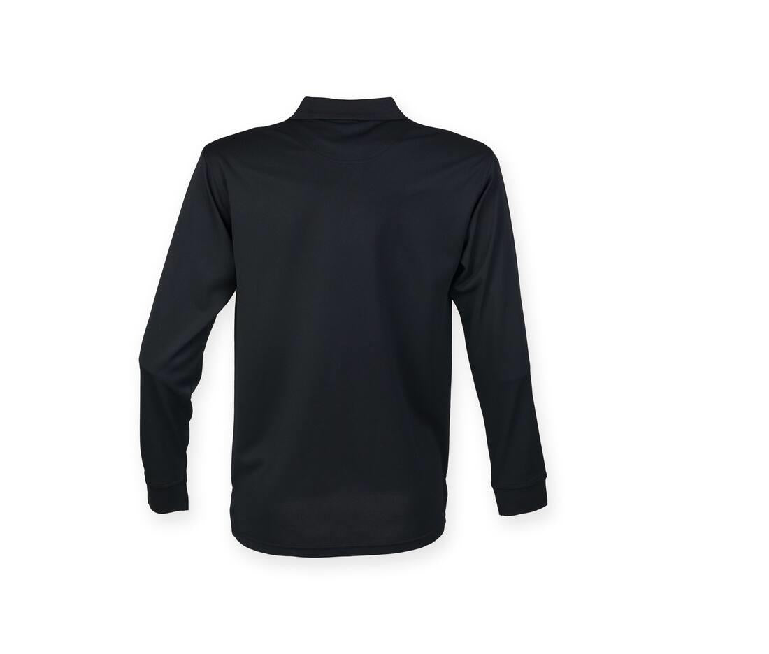 Henbury Unisex L/s Polo Shirt