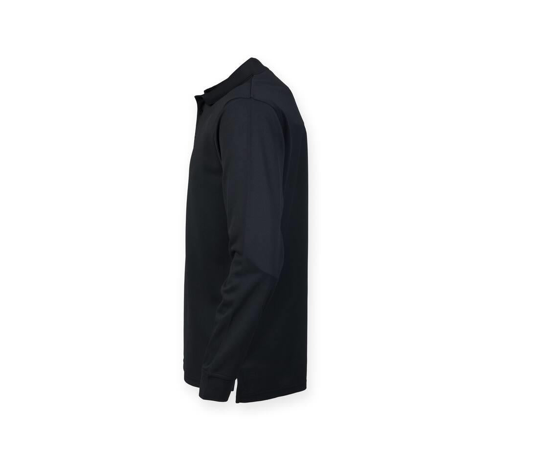 Henbury Unisex L/s Polo Shirt