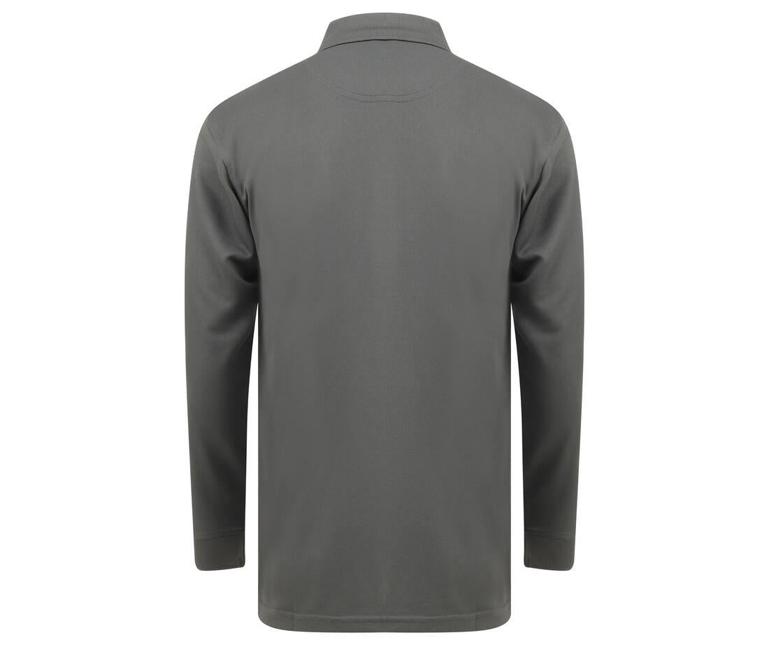 Henbury Unisex L/s Polo Shirt