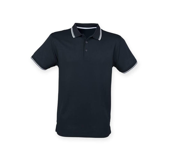 Henbury Men's Tipped Polo Shirt