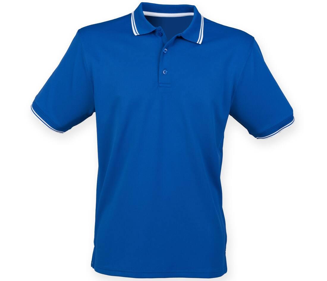 Henbury Men's Tipped Polo Shirt